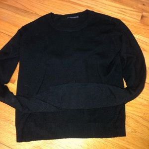 brandy melville black sweater :)